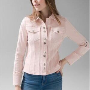 White House Black Market Denim Shacket